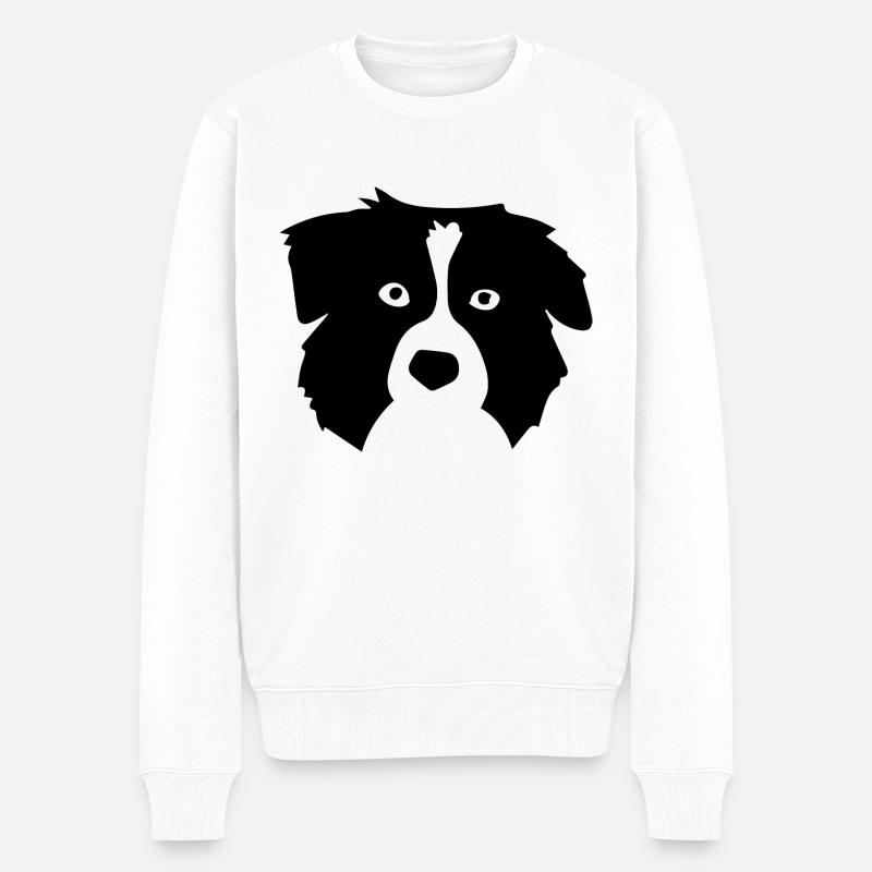 Hund Chien - Pull Premium bio Homme - blanc
