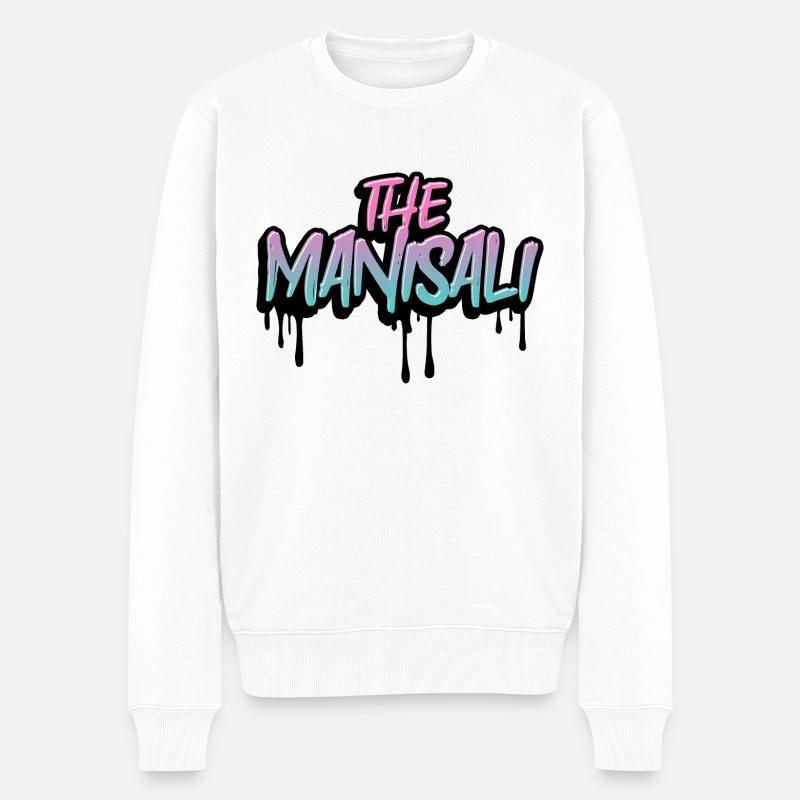 Les Manisali - Pull Premium bio Homme - blanc