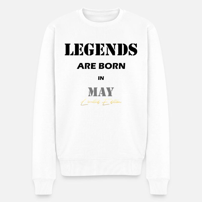 Mai Legends Gift noir - Pull Premium bio Homme - blanc