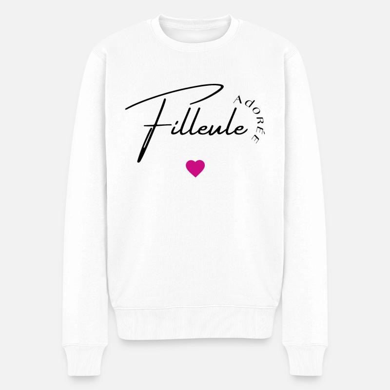 Filleule adorée - Pull Premium bio Homme - blanc