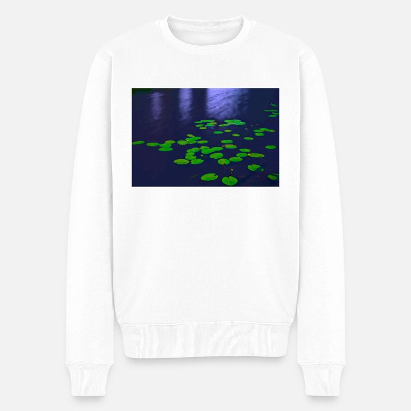 Testnetzwerk - Männer Premium Bio Pullover - Weiß