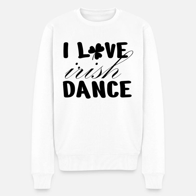 Danse Musique de danse - Pull Premium bio Homme - blanc