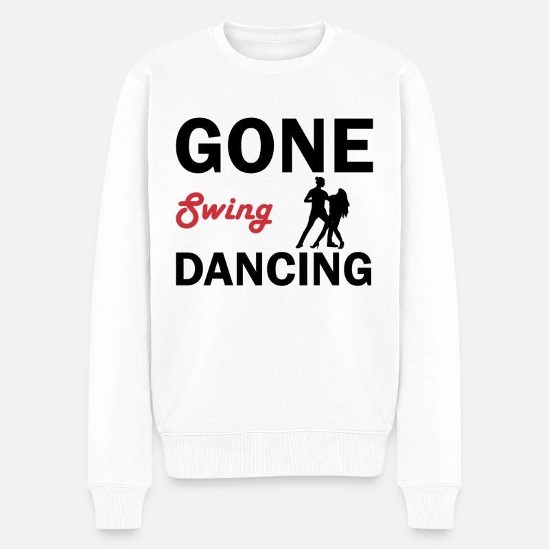 Danse Musique de danse - Pull Premium bio Homme - blanc