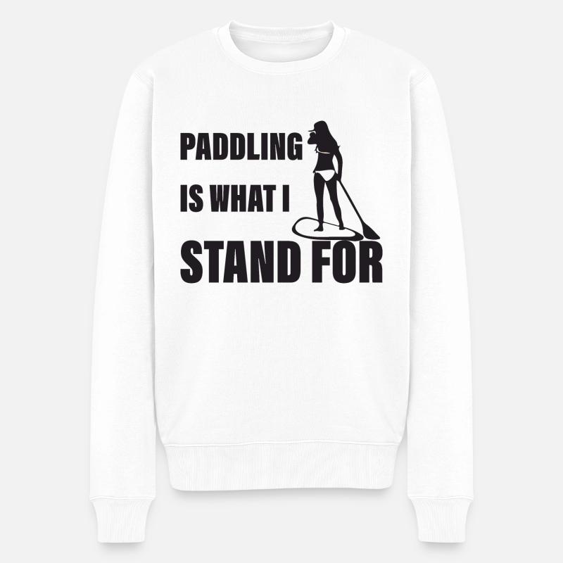 SOUPER - Pull Premium bio Homme - blanc