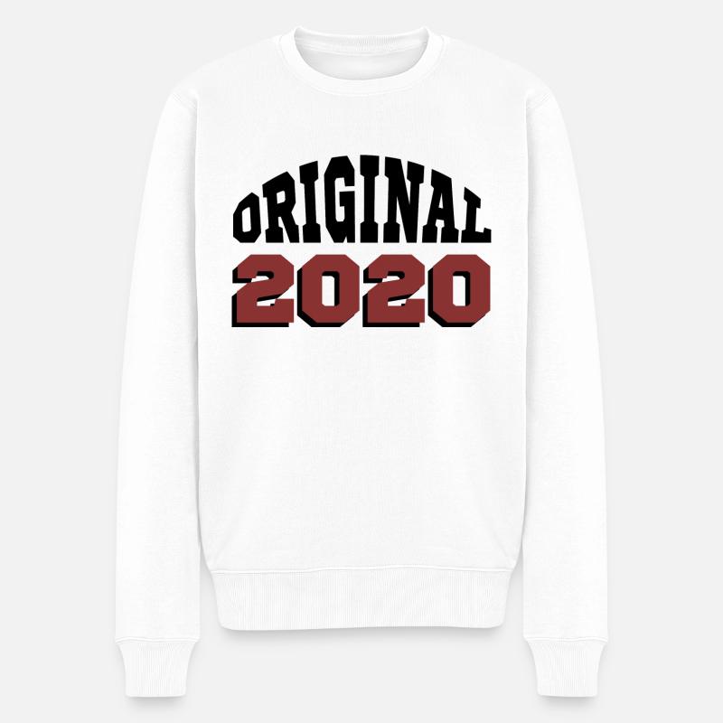 Original 2020 - Pull Premium bio Homme - blanc
