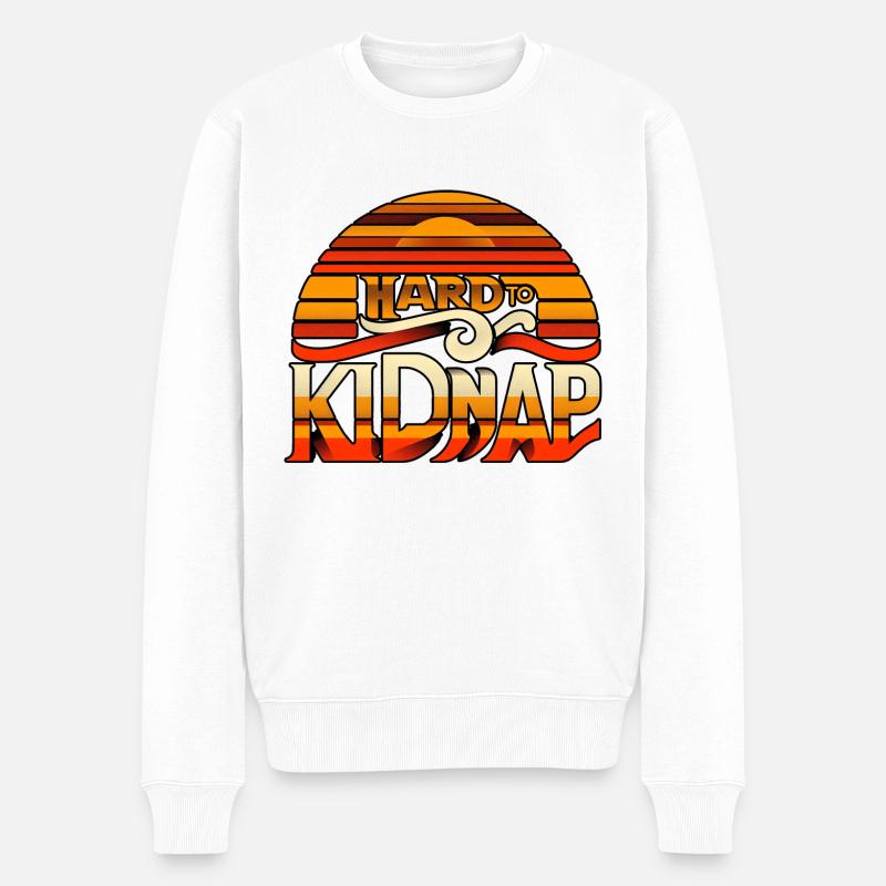 Difficile à kidnapper 3 - Pull Premium bio Homme - blanc