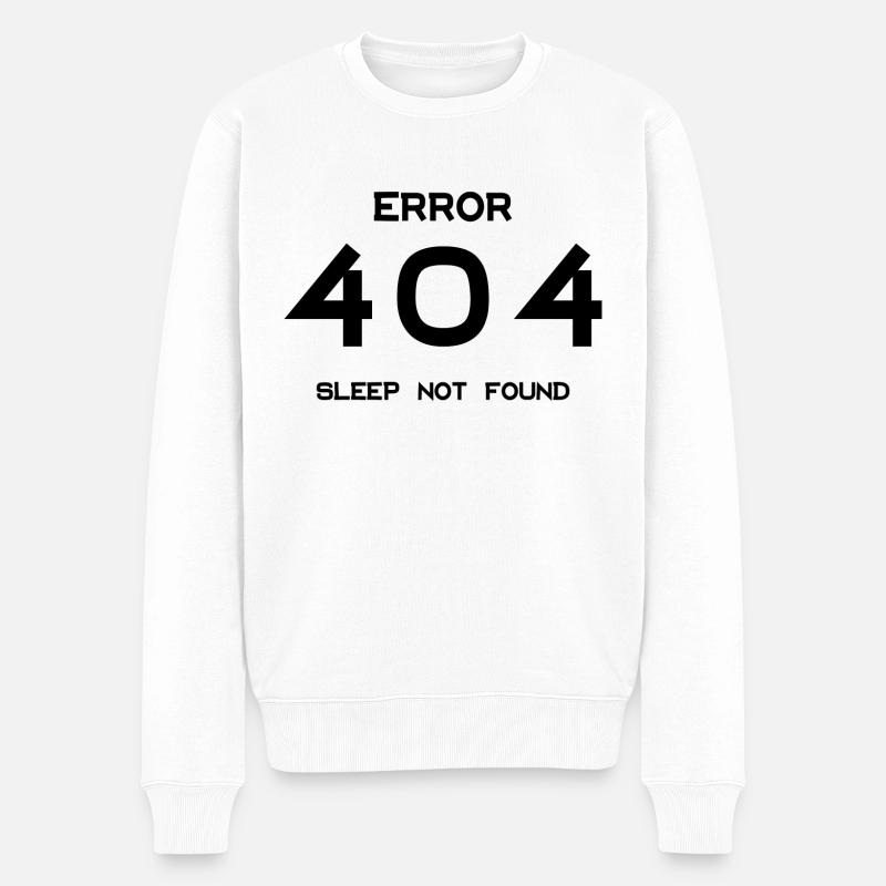 Error 404 - Pull Premium bio Homme - blanc