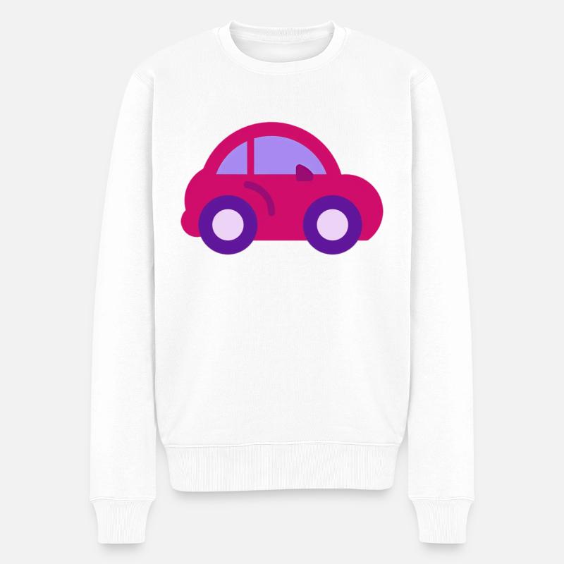 Voiture - Pull Premium bio Homme - blanc