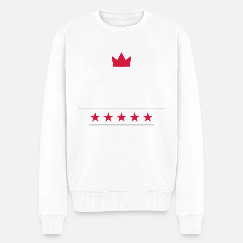 Chef étoilé - Pull Premium bio Homme - blanc