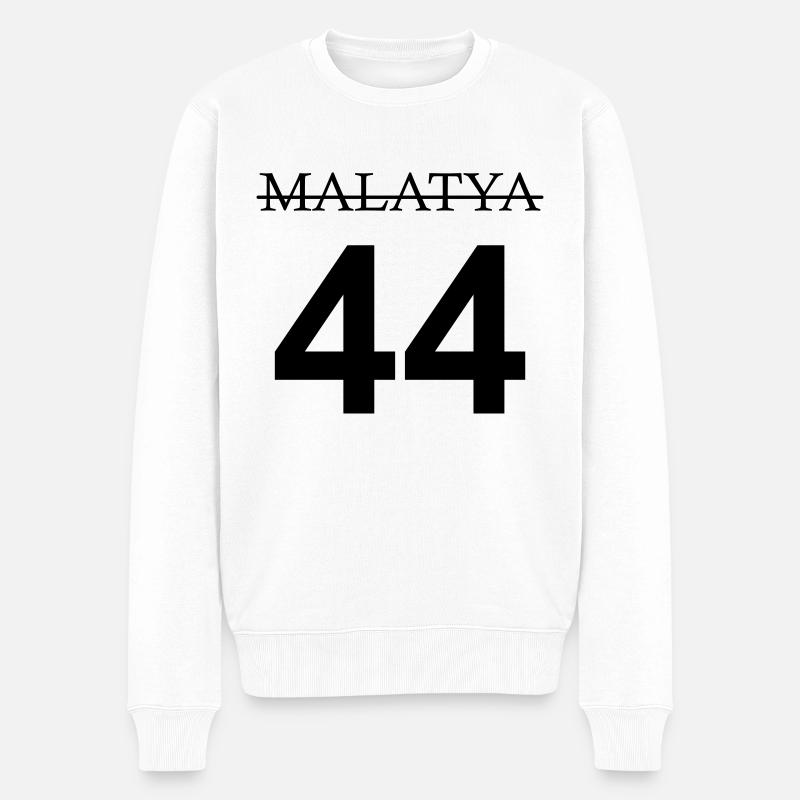 MALATYA 44 - Pull Premium bio Homme - blanc