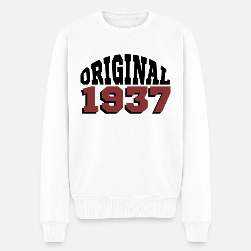 Original 1937 - Pull Premium bio Homme - blanc