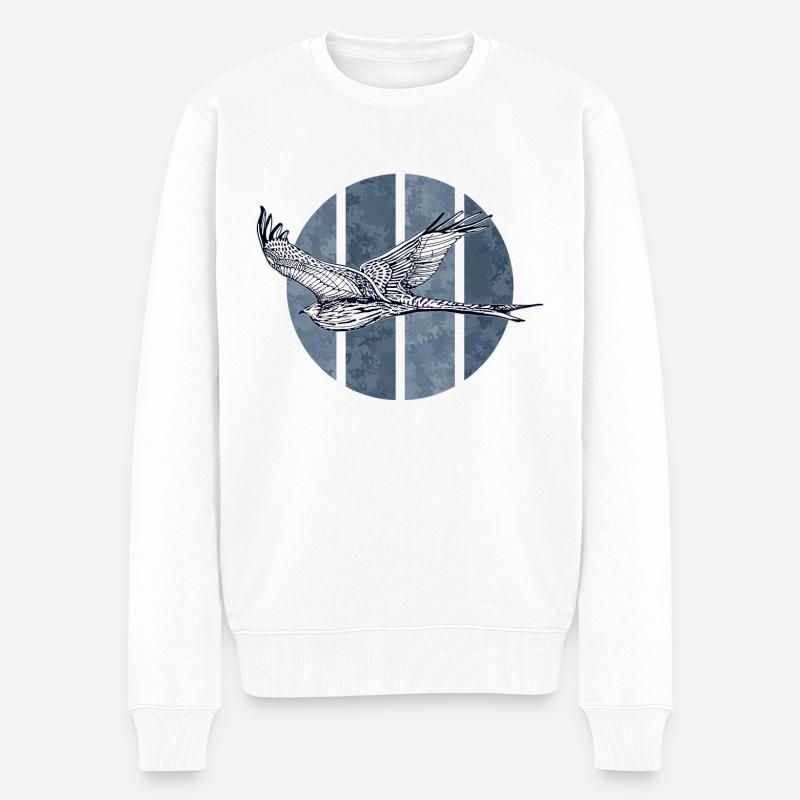 oiseau - Pull Premium bio Homme - blanc