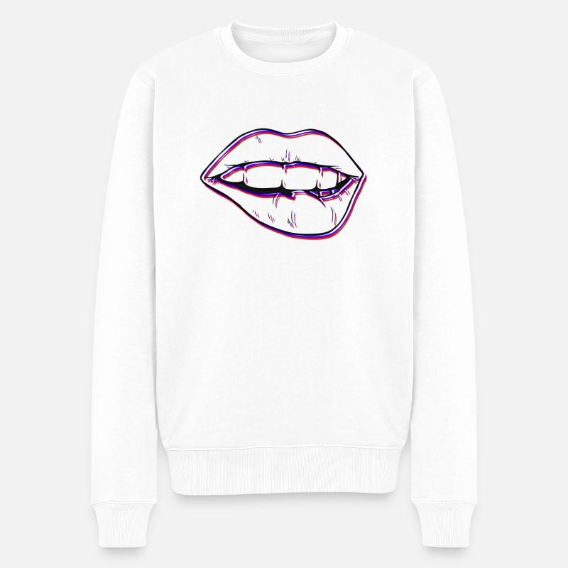 Lipps - Pull Premium bio Homme - blanc