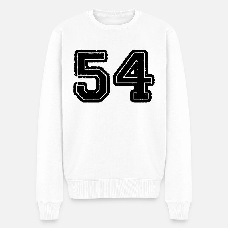 54 - Pull Premium bio Homme - blanc