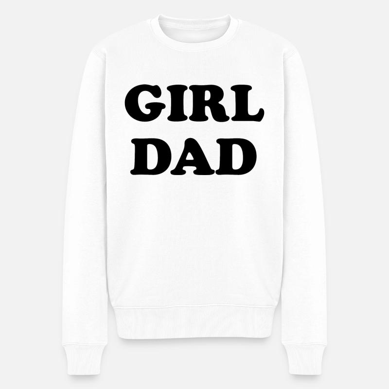 Fille Papa - Pull Premium bio Homme - blanc