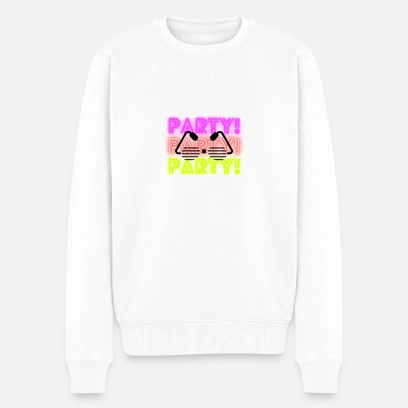 Parti - Pull Premium bio Homme - blanc