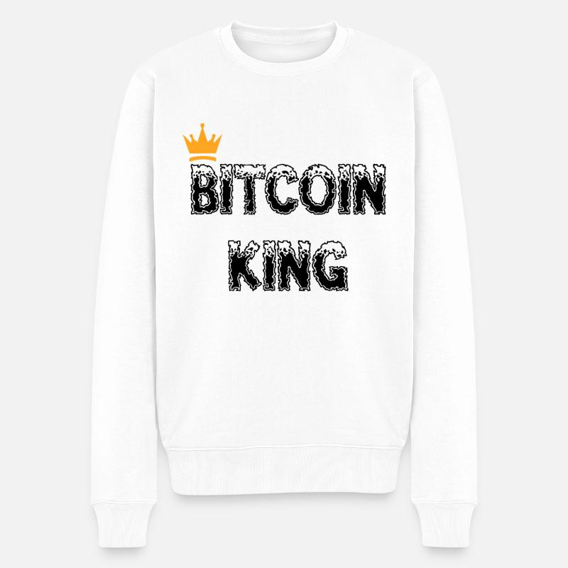 Bitcoin Trading Crypto Stocks - Pull Premium bio Homme - blanc