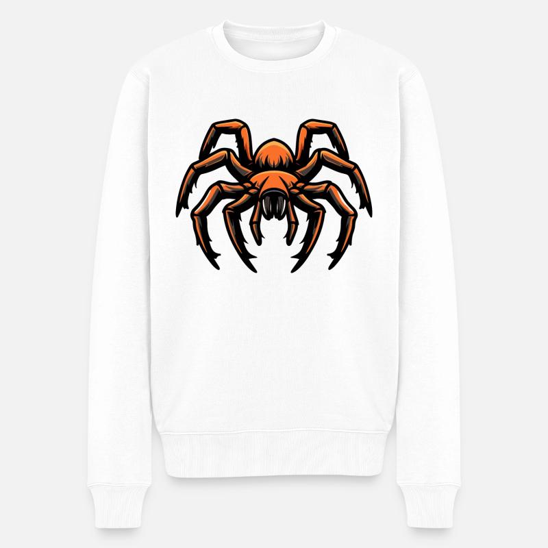 Bande dessinée Tarentule - Pull Premium bio Homme - blanc