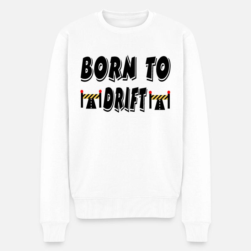 Voiture - Pull Premium bio Homme - blanc