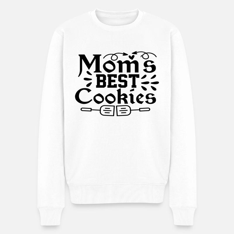 Moms meilleurs biscuits - Pull Premium bio Homme - blanc