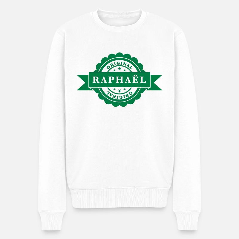 Raphael original - Pull Premium bio Homme - blanc