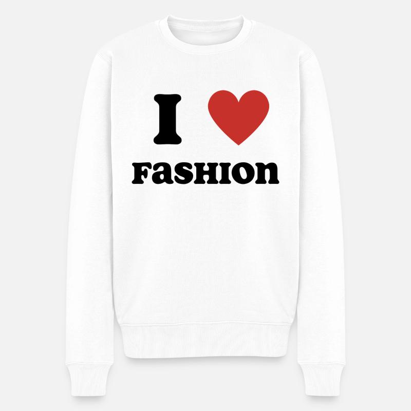 J’aime la mode - Pull Premium bio Homme - blanc