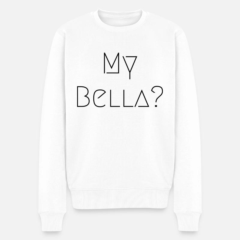 Bella - Pull Premium bio Homme - blanc