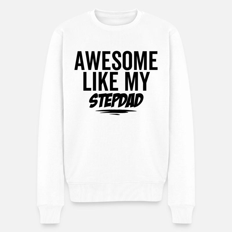 Génial comme mon beau-père - Pull Premium bio Homme - blanc