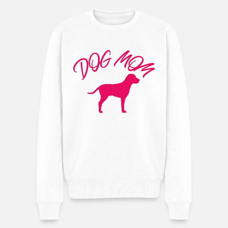 Maman chien - Pull Premium bio Homme - blanc