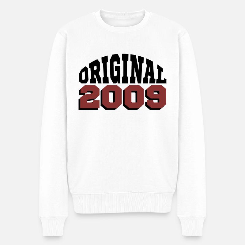 Original 2009 - Pull Premium bio Homme - blanc