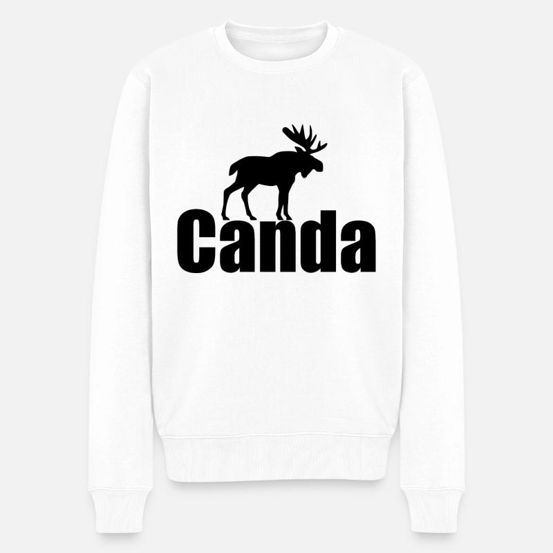 Canada - Pull Premium bio Homme - blanc