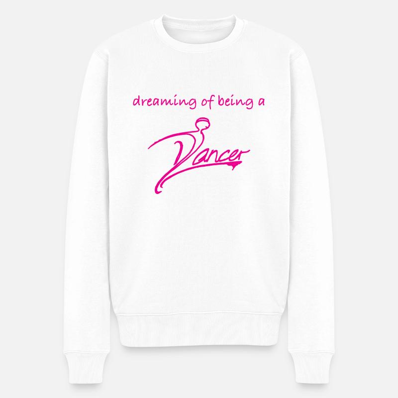 DANSEUR - Pull Premium bio Homme - blanc