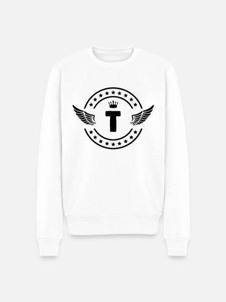 wappen t - Männer Premium Bio Pullover - Weiß