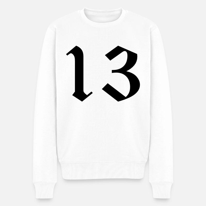 13 - Pull Premium bio Homme - blanc