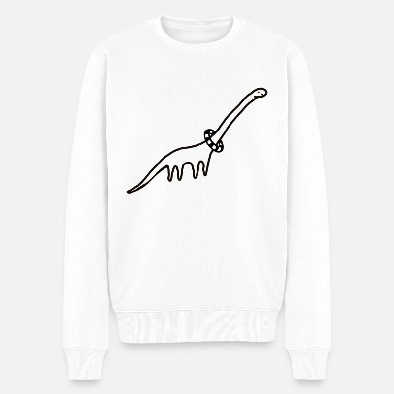 RoarSomeShirt - Pull Premium bio Homme - blanc