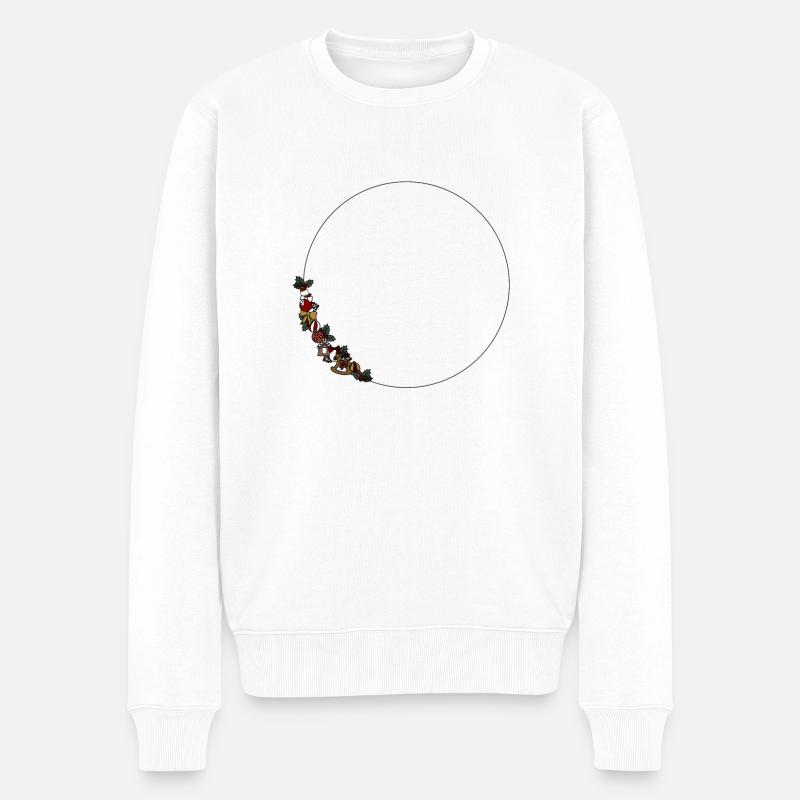 Noël - Pull Premium bio Homme - blanc