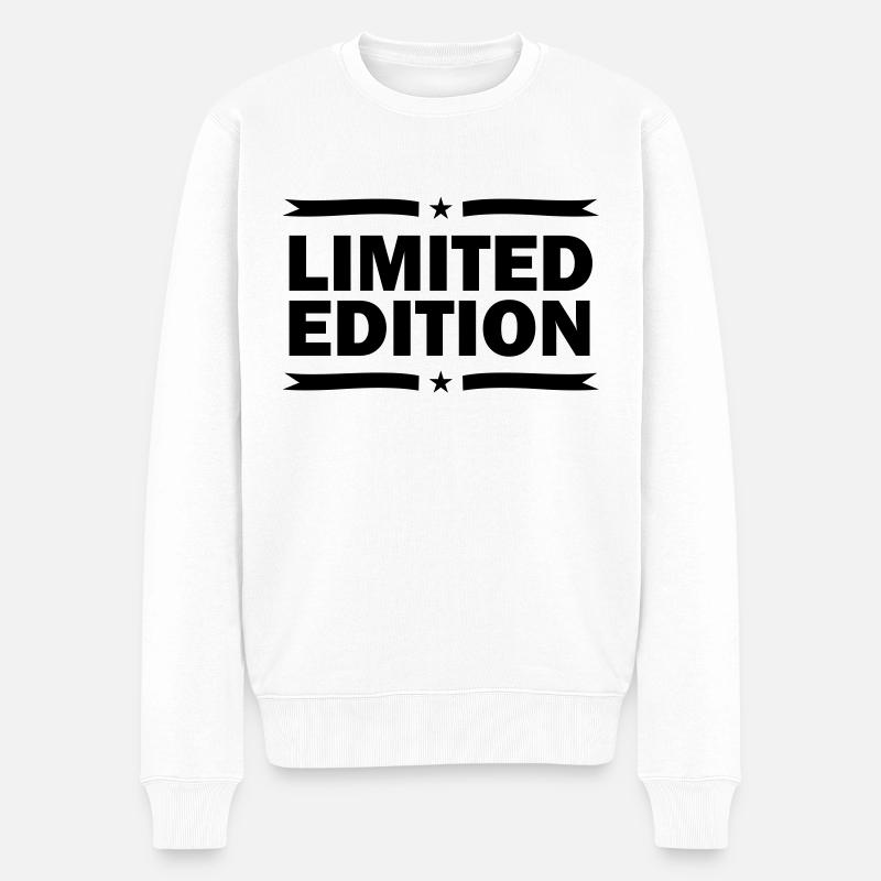 Édition limitée - Pull Premium bio Homme - blanc