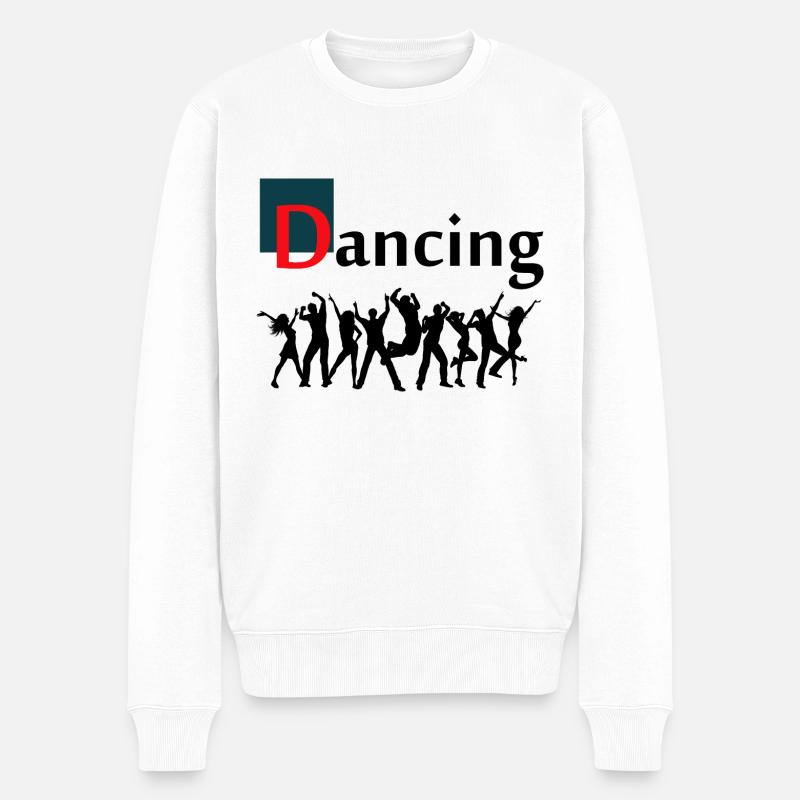 Danse Musique de danse - Pull Premium bio Homme - blanc