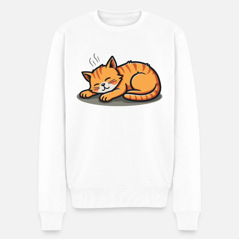 CHARGE - Pull Premium bio Homme - blanc