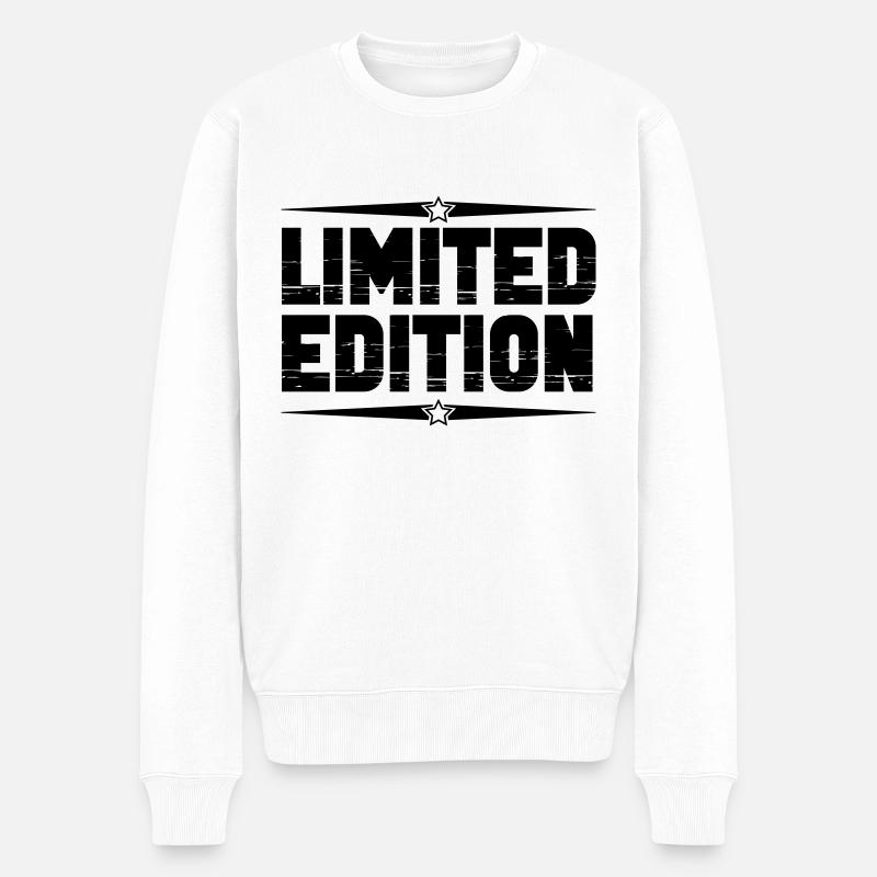 Édition limitée - Pull Premium bio Homme - blanc