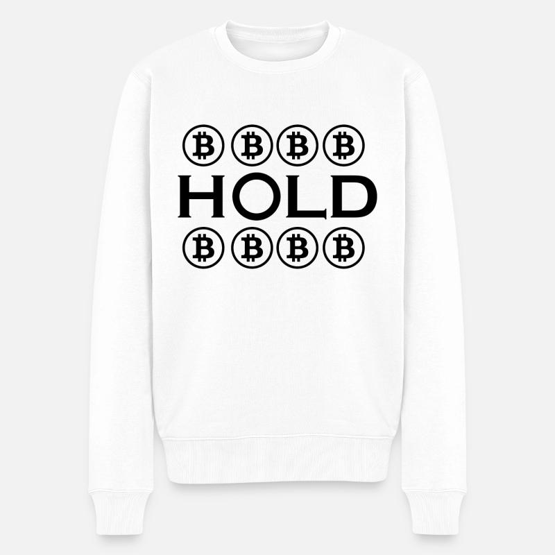 Bitcoin Trading Crypto Stocks - Pull Premium bio Homme - blanc