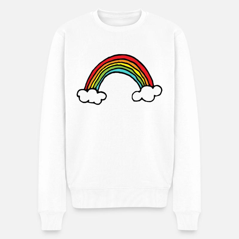 lgbt - Männer Premium Bio Pullover - Weiß
