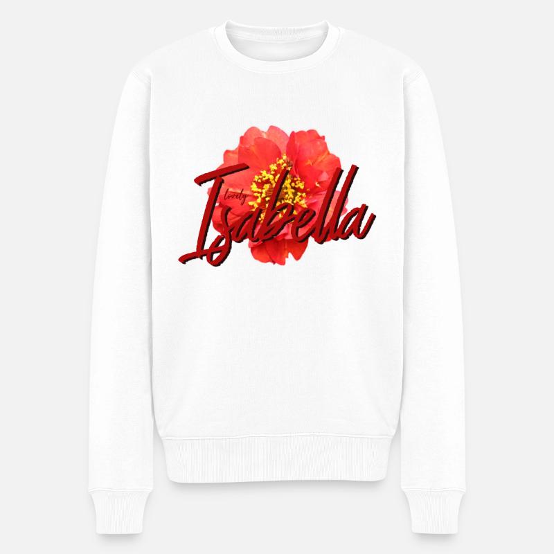 Isabella - Pull Premium bio Homme - blanc