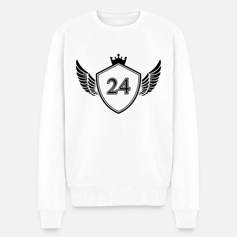 Armoiries 24 - Pull Premium bio Homme - blanc