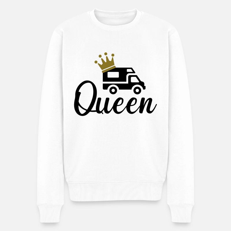 Camping Queen Camper Wohnmobil - Pull Premium bio Homme - blanc