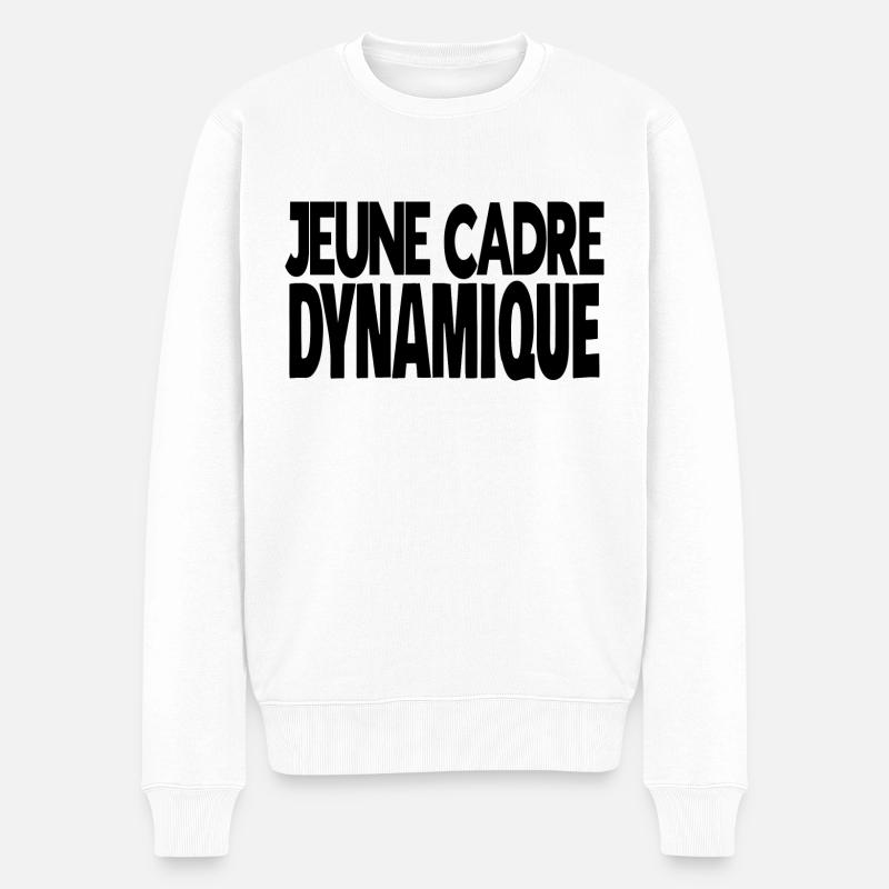 jeune cadre dynamique - Pull Premium bio Homme - blanc