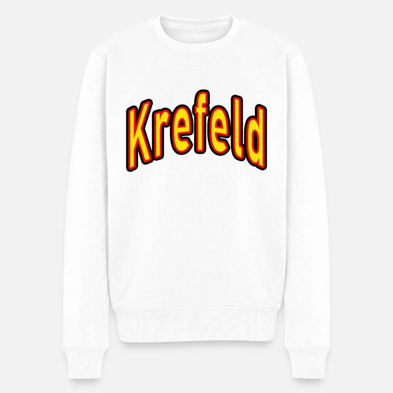 Krefeld - Pull Premium bio Homme - blanc