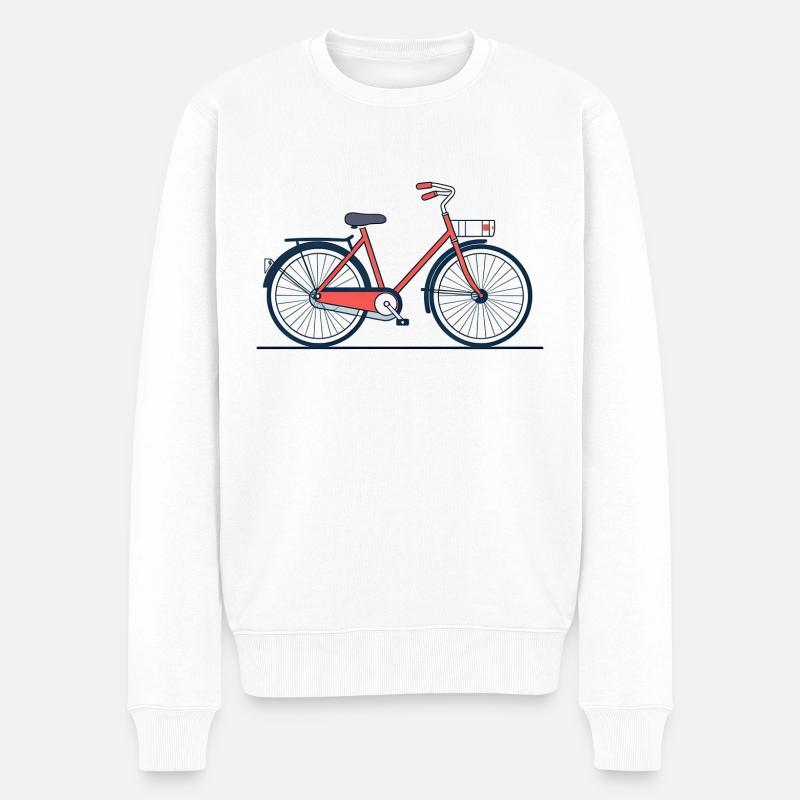 Vélo classique - Pull Premium bio Homme - blanc