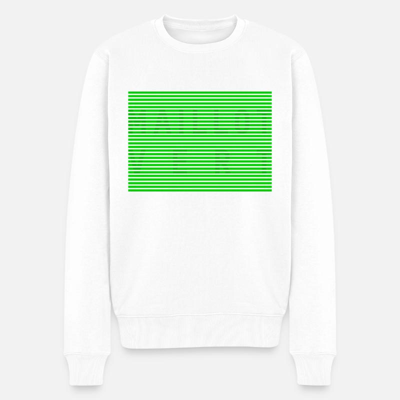 Maillot Vert - Pull Premium bio Homme - blanc