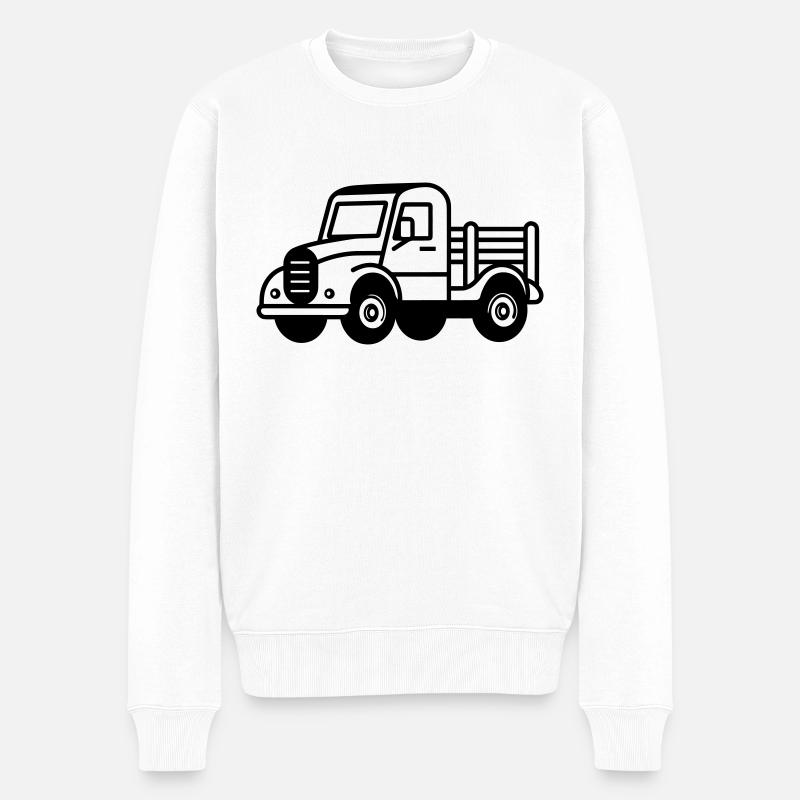 Camion - Pull Premium bio Homme - blanc